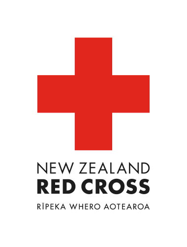 Logo for New Zealand Red Cross - 5 Cross Roads Shop
