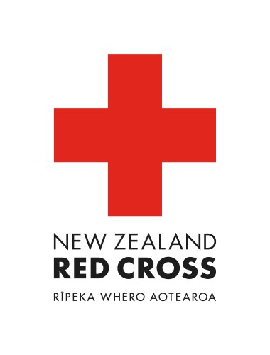 Logo for New Zealand Red Cross - Taupō Shop