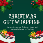 image for Volunteering Waikato - Christmas Gift Wrapping Fundraiser 2025