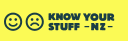 Logo for KnowYourStuffNZ Charitable Trust