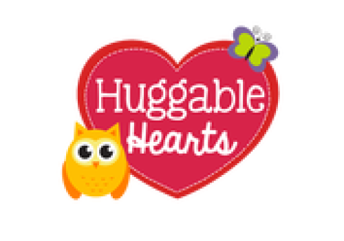 Logo for Huggable Hearts
